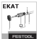 FESTOOL DWC 184500 Li - Peligro de lesiones, electrocución - 2