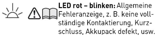 FESTOOL PDC 184 Li - Beleuchtung und Akku-Kapazitätsanzeige - 2