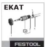 FESTOOL PDC 184 Li - Loukkaantumisvaara, sahköiskuvaara - 2