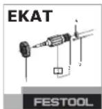FESTOOL C 18 Li - Nebezpečí poranění, nebezpečí úrazu elektrickým proudem - 2