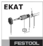 FESTOOL C 18 Li - Gevaar voor letsel, elektrische schokken - 2