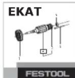 FESTOOL T 18+3 Li - Risiko for kvaestelser, elektrisk stød - 2