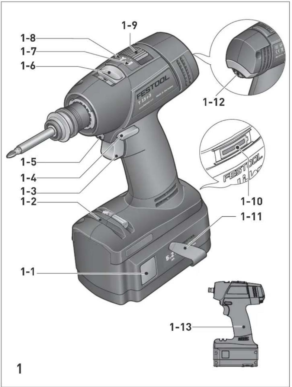 FESTOOL T 18+3 Li - 2