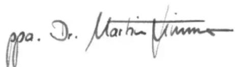 ppa. Dr. Martin Vimmes
