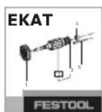 FESTOOL DRC 184 Li - OnachocTb TpaBmUpoBaHn, yap Tokom - 2