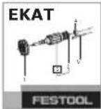 FESTOOL DRC 184 Li - Verletzungsgefahr, Stromschlag - 2