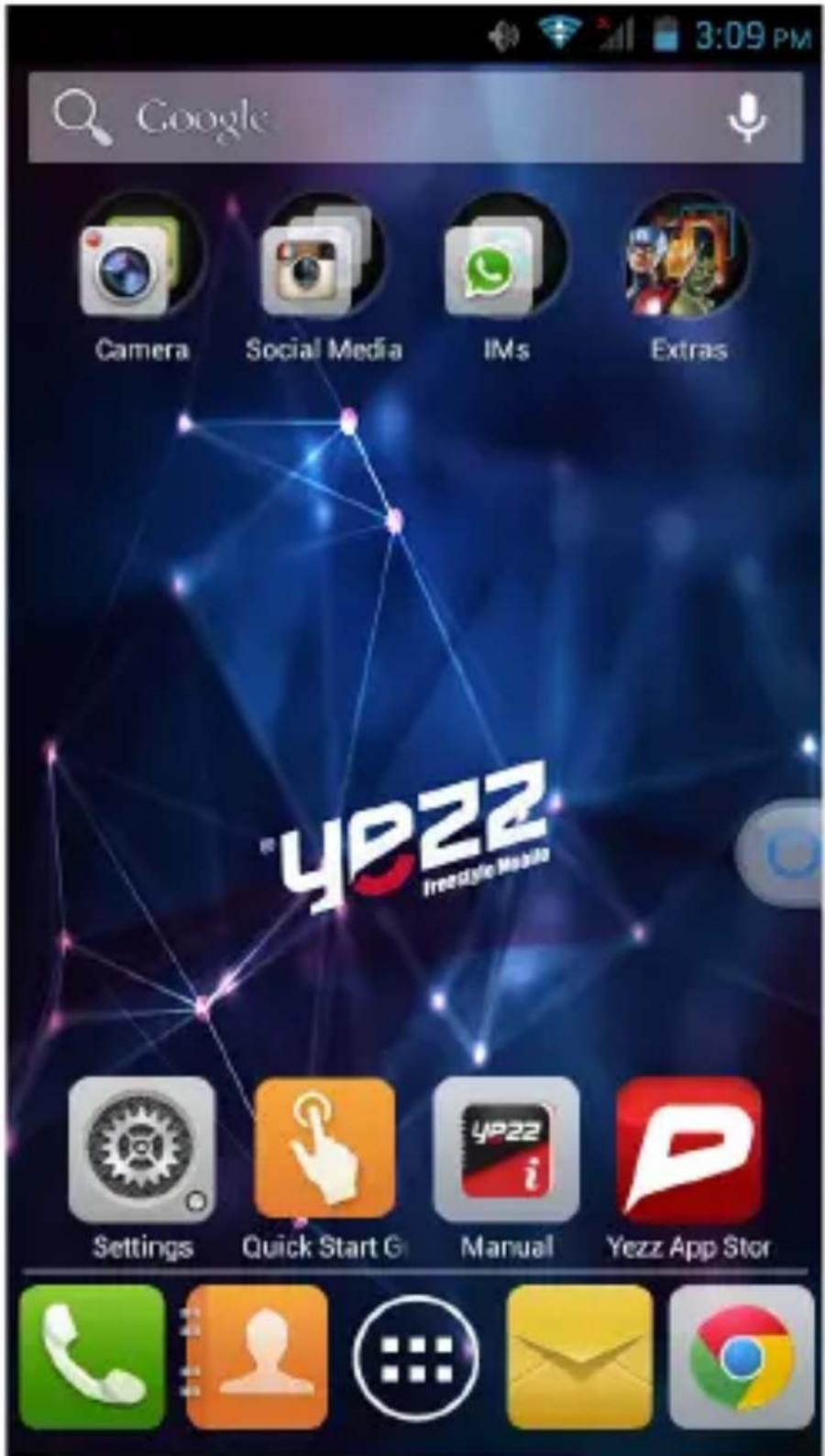 YEZZ Andy A6M - Ecrã - 1