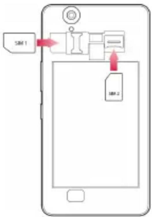 YEZZ Andy 6Q - Installer la carte SIM et la batterie - 2
