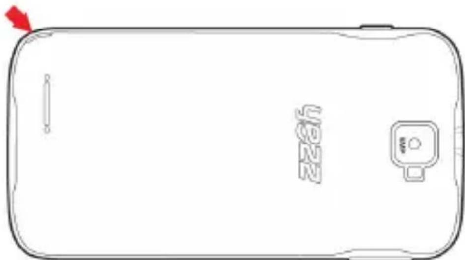YEZZ Andy 5EI3 - Insérer une carte mémoire (en option) - 1