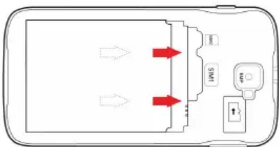 YEZZ Andy 5EI3 - Inserire scheda SIM - 2