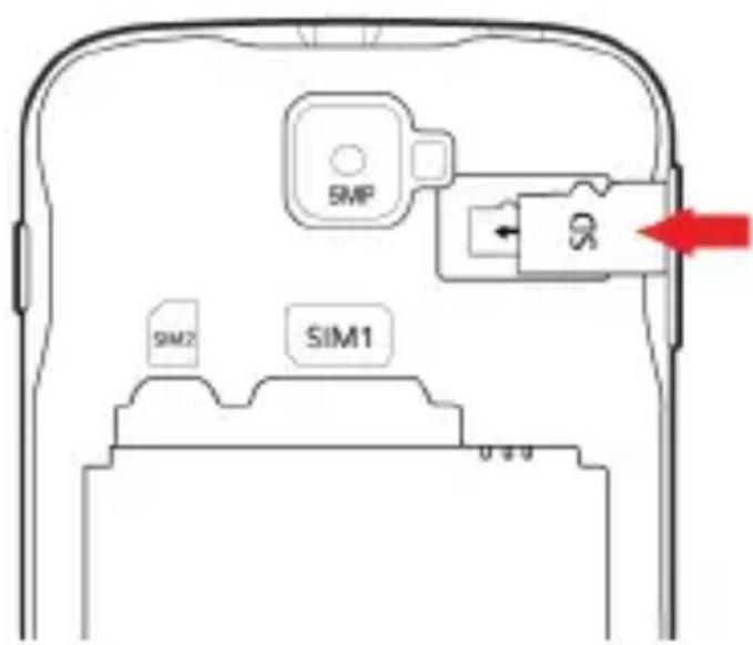 YEZZ Andy 5EI3 - Insérer une carte mémoire (en option) - 2