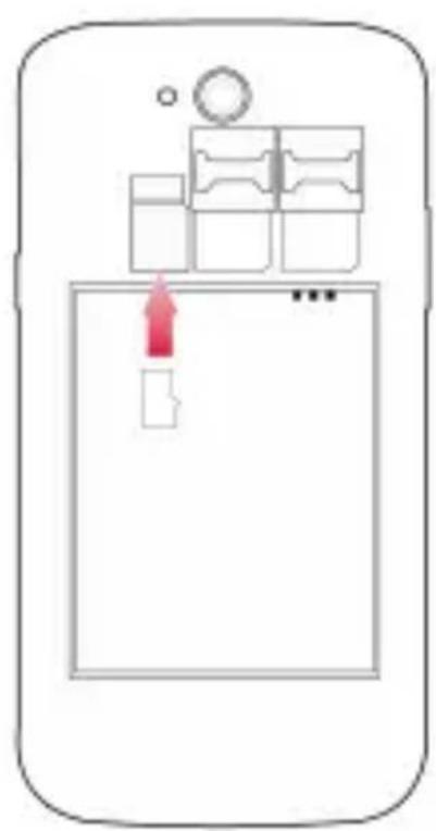 YEZZ Andy 5.5EI - Insertar una tarjeta de memoria (optional) - 2
