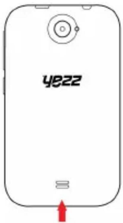 YEZZ Andy 3.5EI2 - Insert a memory card (optional) - 1