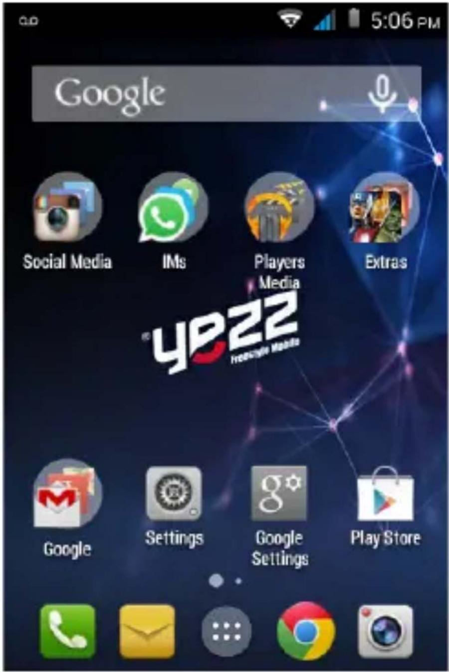 YEZZ Andy 3.5EI2 - Ecranul - 1