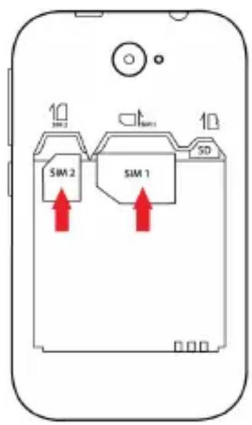 YEZZ Andy 3.5EI2 - Installer la carte SIM et la batterie - 2