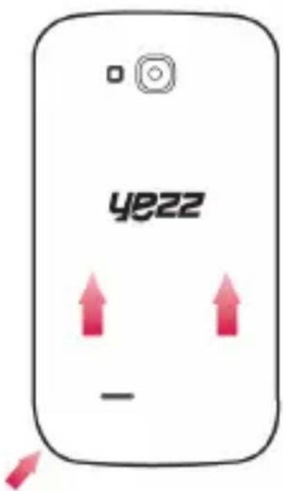 YEZZ Andy 3.5EI - Insérer une carte mémoire (en option) - 1