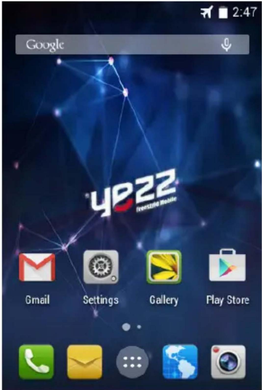 YEZZ Andy 3.5EI3 - Ecranul - 1