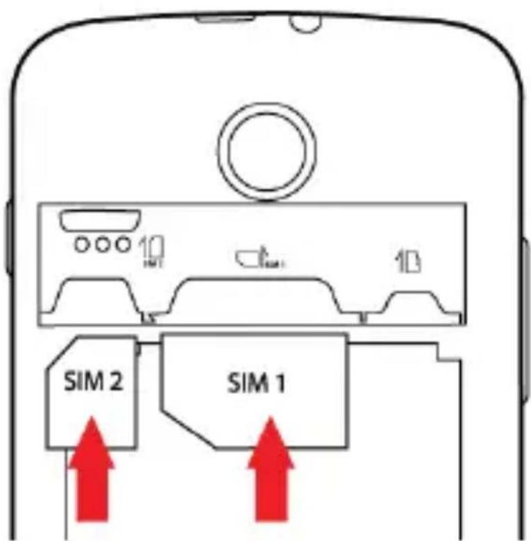 YEZZ Andy 3.5EI3 - Instale o cartão SIM e a bateria - 2