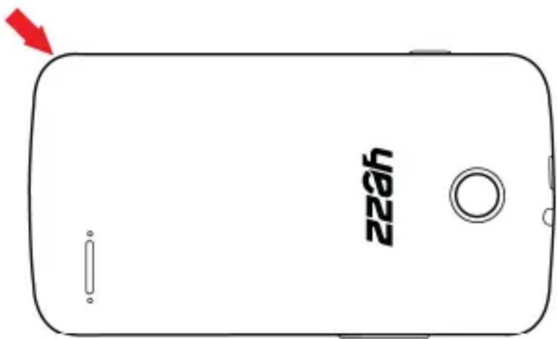YEZZ Andy 3.5EI3 - Instaleaza cartela SIM si bateria - 1