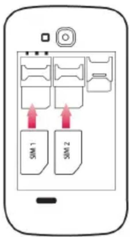 YEZZ Andy 3.5EH - Installer la carte SIM et la batterie - 2