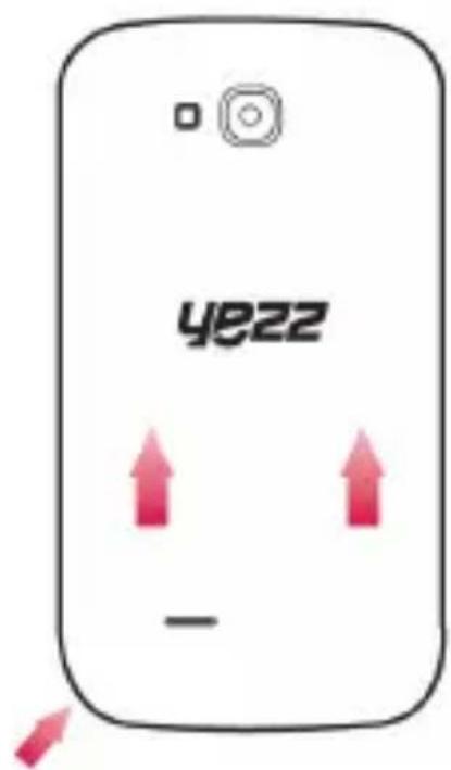 YEZZ Andy 3.5EH - Insérer une carte mémoire (en option) - 1