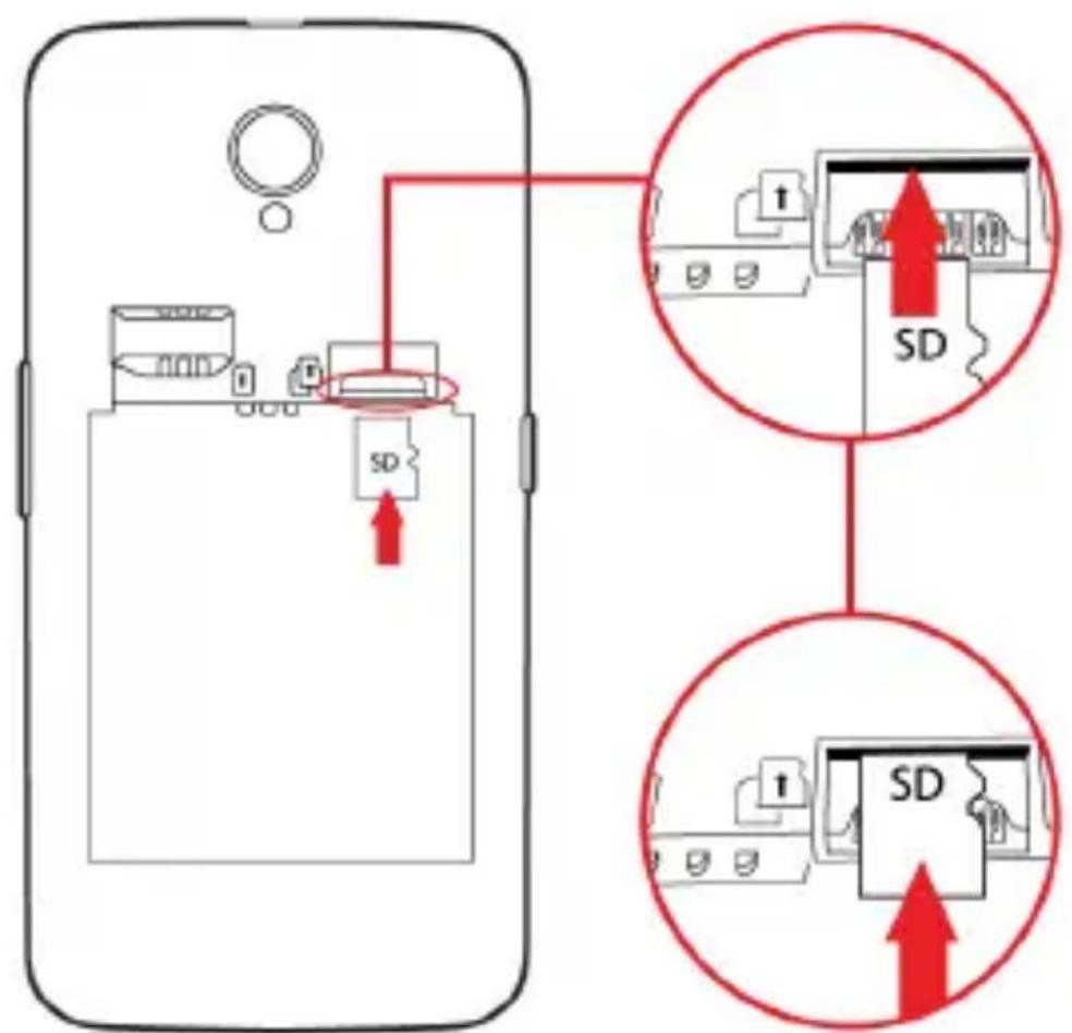 YEZZ Andy 4.5EL LTE - Insira um cartão de memória (optional) - 2