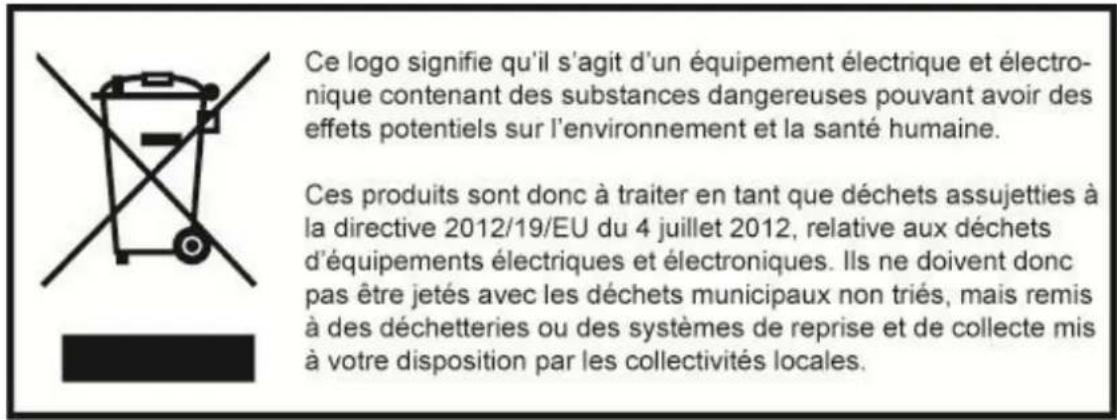 LOGICOM Manta 200 - – Consigne de mise au rebut de l'appareil - 1