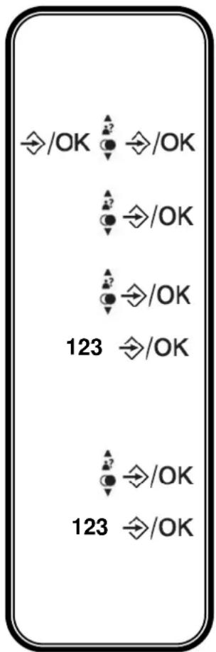 LOGICOM LUXIA 350 - Sélectionnez le format d'affichage de l'heure - 1