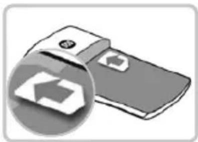 TELME C151 - > Inserting a SIM card - 2