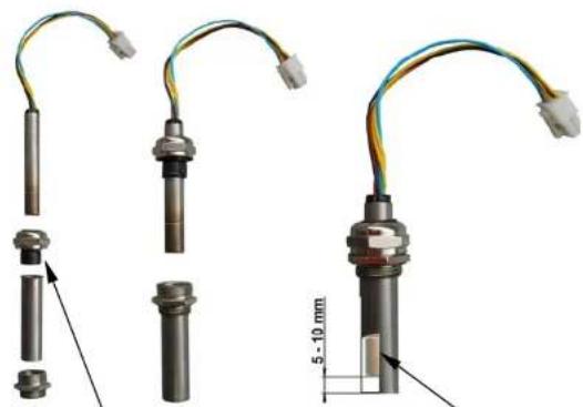Ygnis Varino GRANDE - Montageanleitung Brenner Instruction du bruleur Assembly guide for burner Guida montaggio bruciatore Conduttura aspirazione mechero Montage aanwijzing brander - 6