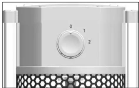 Eurom Under table heater - Utilizare - 1