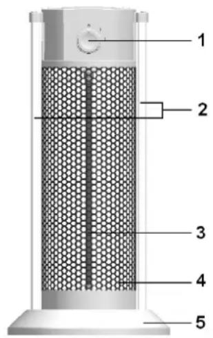 Eurom Under table heater - Beschreibung - 1