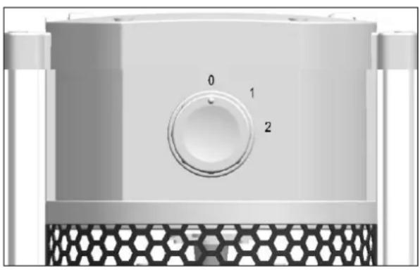 Eurom Under table heater - Gebruik - 1