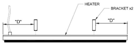 GRANDHALL Heatstrip - Installatie-instructies - 1