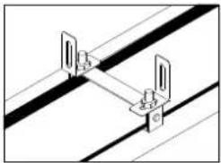 GRANDHALL Heatstrip - Pole / beam mounting kit - 8