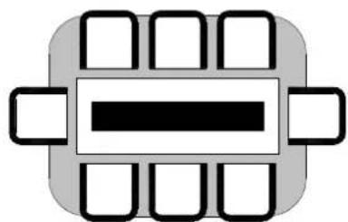 GRANDHALL Heatstrip - Tafelindeling - 6