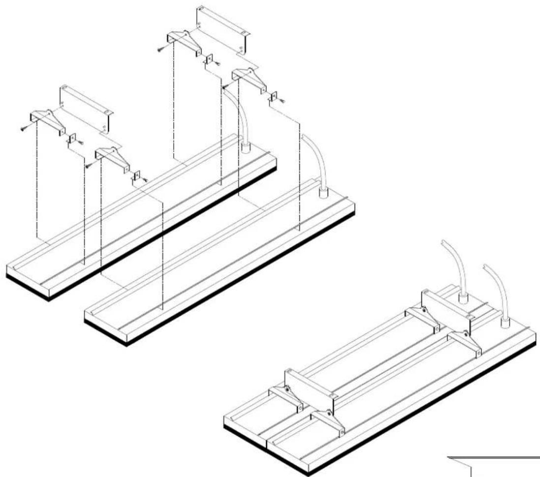 GRANDHALL Heatstrip - Pole / beam mounting kit - 13
