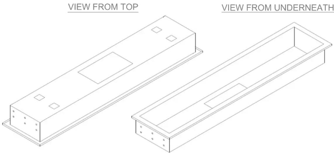 GRANDHALL Heatstrip - Maintenance Flush Mount Enclosure - 1