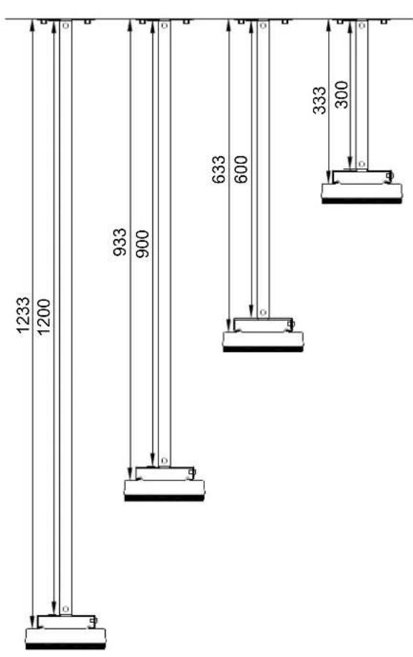 GRANDHALL Heatstrip - Extension du support de fixation - 1