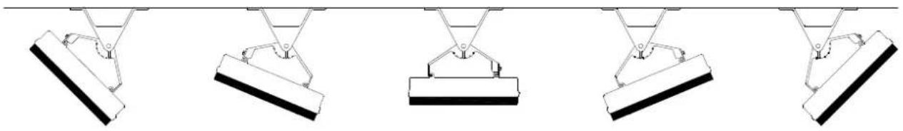 GRANDHALL Heatstrip - Standard mounting brackets - 1
