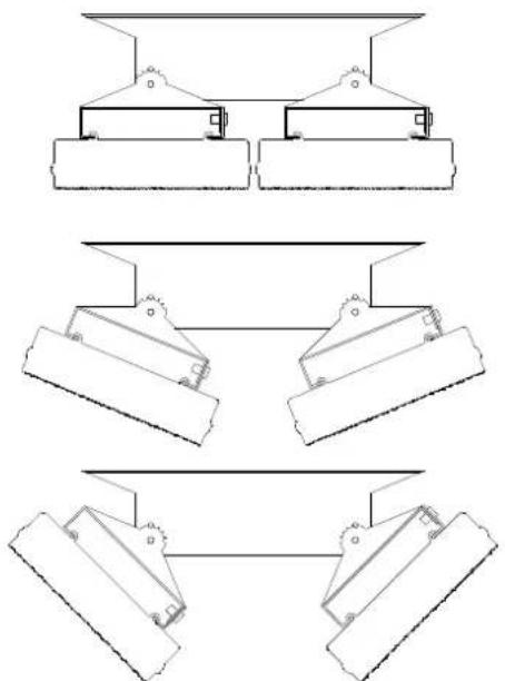 GRANDHALL Heatstrip - Kit de fixation sur poteau/poteau - 13
