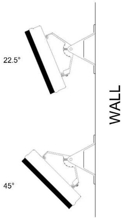 GRANDHALL Heatstrip - Standard mounting brackets - 3