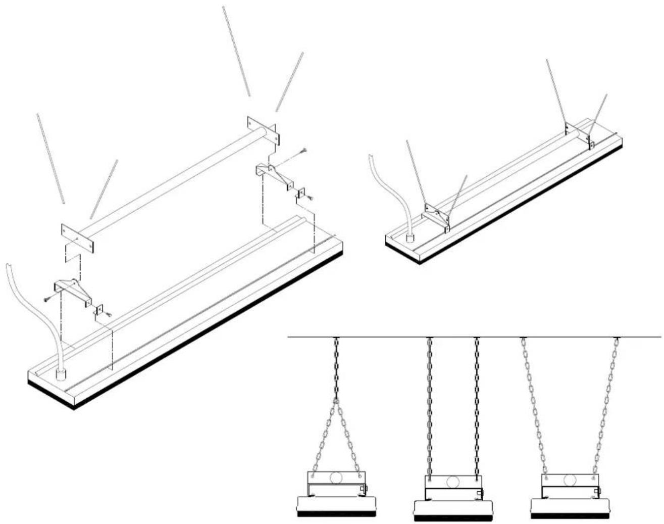 GRANDHALL Heatstrip - Suspension mount bracket - 1