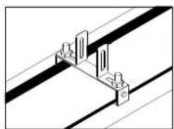 GRANDHALL Heatstrip - Stangen-/ Balkenmontage-Set - 10