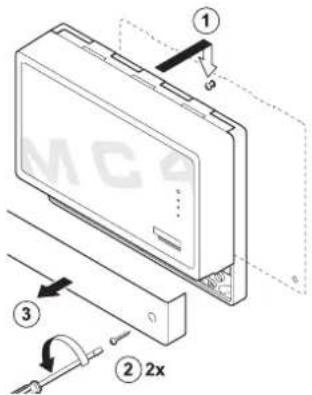 Remeha Celcia MC4 - Directives relatives au montage mural - 5
