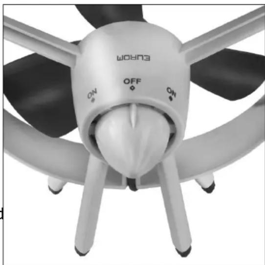 Eurom Safeblade fan - Provoz - 1