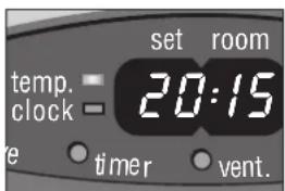 Zibro Kamin SRE 155 - C INDSTILLING AF URET - 3