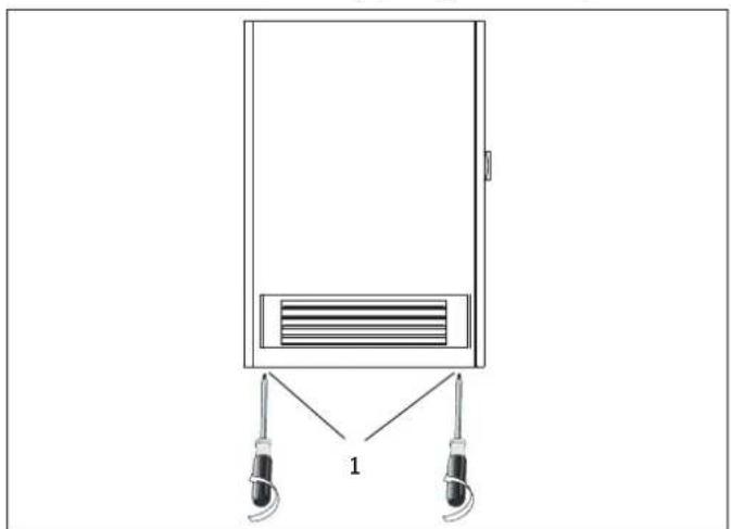 STIEBEL ELTRON CKT 20S - Removing the front cover - 1