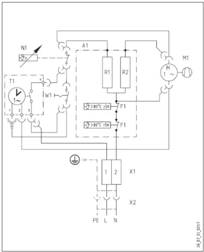 STIEBEL ELTRON CKR 20S - Dimensioned connection drawing - 3