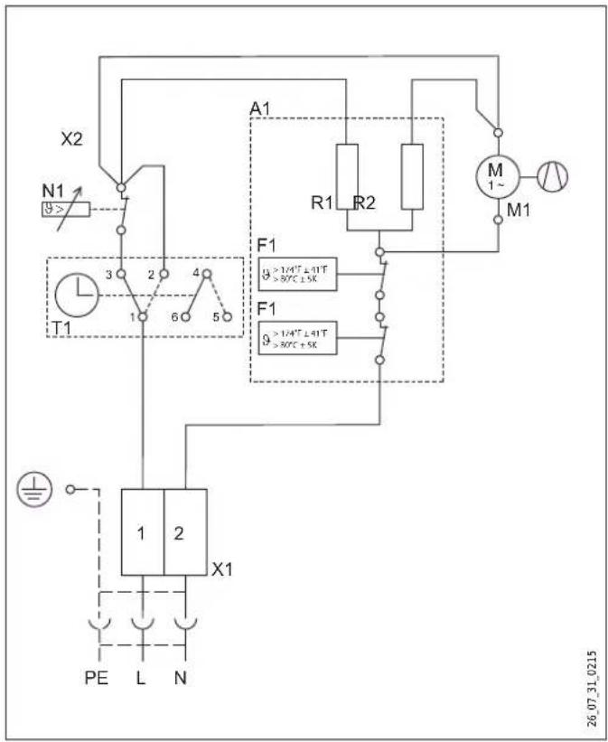 STIEBEL ELTRON CKR 20S - Dimensioned connection drawing - 5